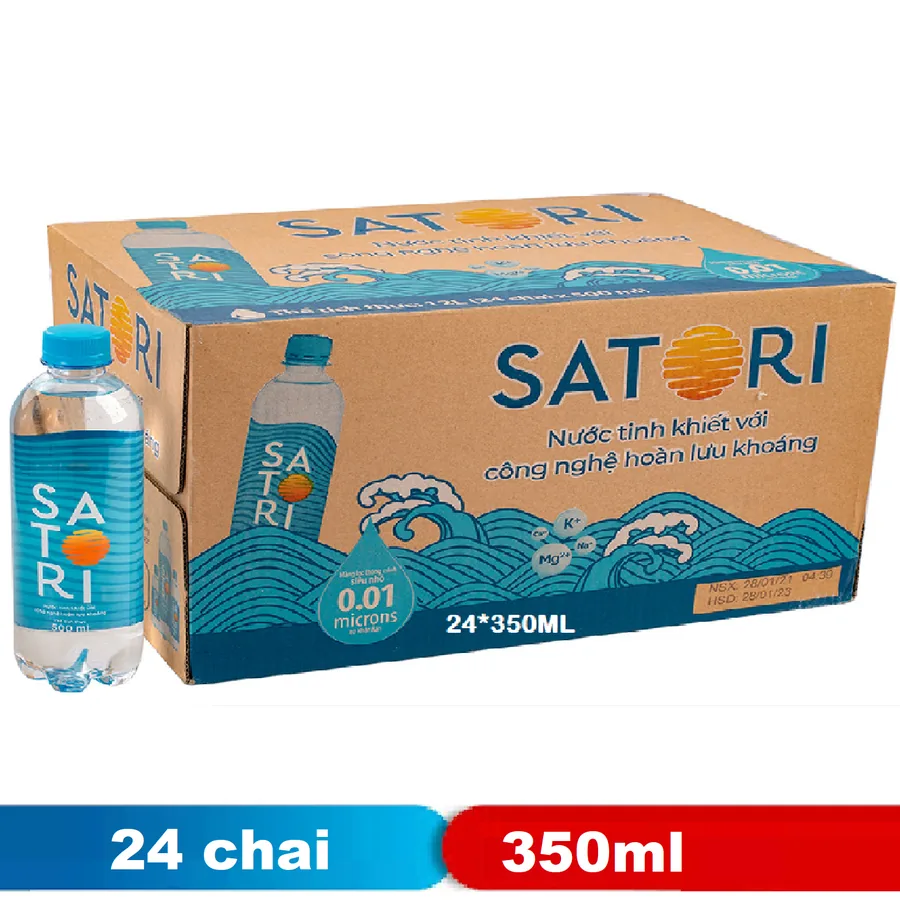Satori chai 350ml (thùng 24)