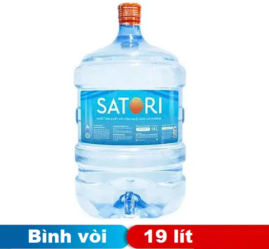 Satori bình 19L có vòi