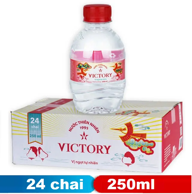 Victory chai 250ml (thùng 24) chính hãng — đại lý Phúc Anh Water