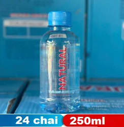 Natural chai 250ml (thùng 24) chính hãng — đại lý Phúc Anh Water