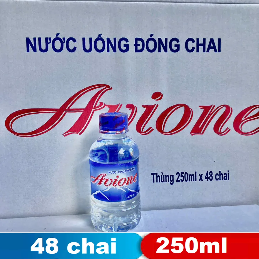 Avione chai 250ml (thùng 48) chính hãng — đại lý Phúc Anh Water