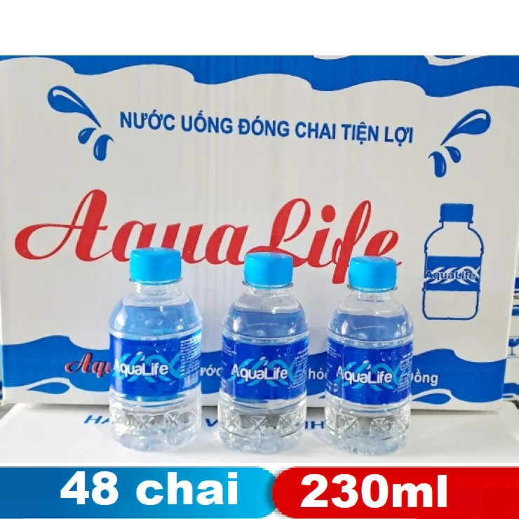 AquaLife chai 230ml (thùng 48) chính hãng — đại lý Phúc Anh Water