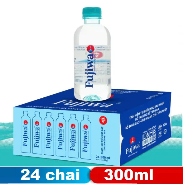 Fujiwa chai 300ml (thùng 24) chính hãng — đại lý Phúc Anh Water