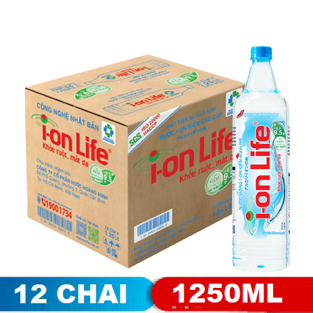 Ion Life chai 1.25L (thùng 12)