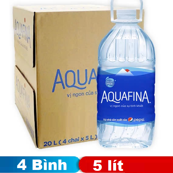 Aquafina 5L (thùng 4 bình)